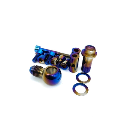 JDC Titanium TiAL Q Blow Off Valve Hardware - Graveyard Performance