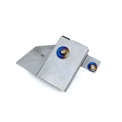 JDC Titanium Power Steering Heat Shield Hardware Kit (Evo 8/9) - Graveyard Performance