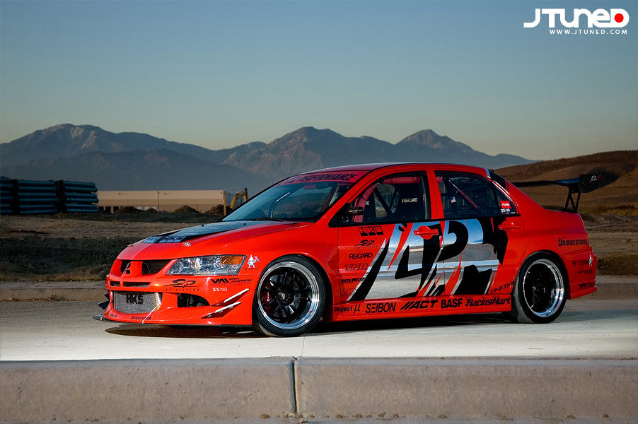 APR Performance Mitsubishi Evolution 8 (Evo 8) 2003-2005 EVIL-R Widebody Aerodynamic Kit