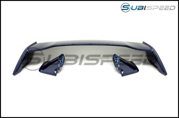 OLM STI Style Paint Matched Spoiler - Lapis Blue - 2015-2021 Subaru WRX / STI - Graveyard Performance