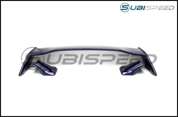 OLM STI Style Paint Matched Spoiler - Lapis Blue - 2015-2021 Subaru WRX / STI - Graveyard Performance
