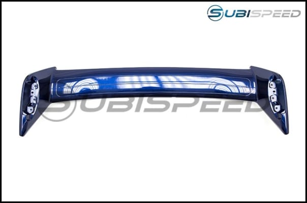 OLM STI Style Paint Matched Spoiler - Lapis Blue - 2015-2021 Subaru WRX / STI - Graveyard Performance