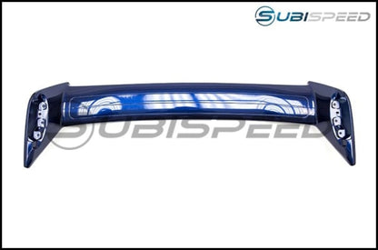 OLM STI Style Paint Matched Spoiler - Lapis Blue - 2015-2021 Subaru WRX / STI - Graveyard Performance