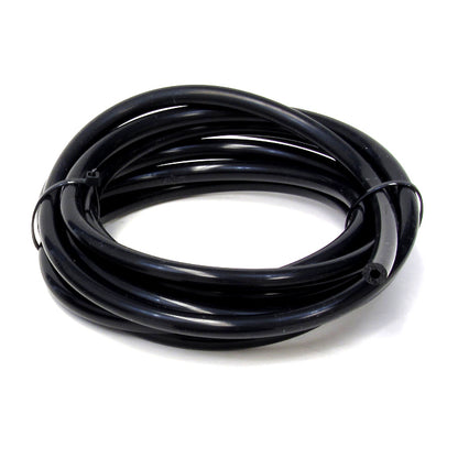 HPS 3/8 inch 9.5mm ID Black High Temp Silicone Vacuum Hose Tubing - 5 Feet Roll