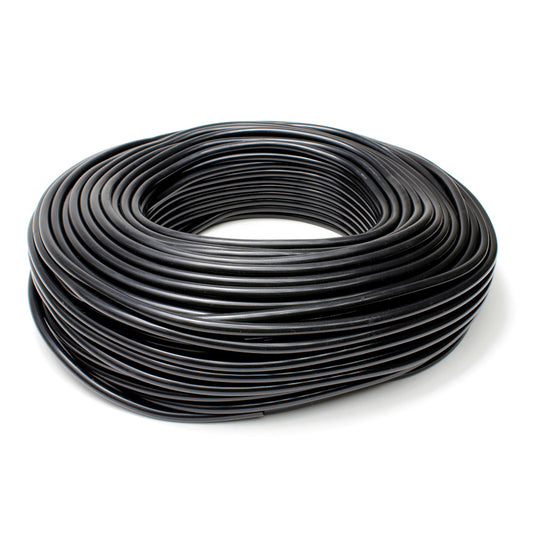 HPS 5/16 inch 8mm ID Black High Temp Silicone Vacuum Hose Tubing - 100 Feet Roll