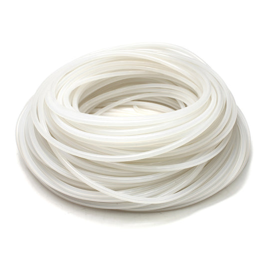 HPS 1/2 inch 13mm ID Clear High Temp Silicone Vacuum Hose Tubing - 50 Feet Roll
