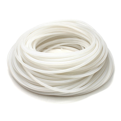 HPS 1/8 inch 3mm ID Clear High Temp Silicone Vacuum Hose Tubing - 50 Feet Roll