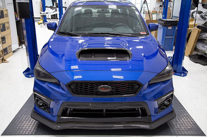 OLM A1 Aggressive Carbon Fiber Full Replacement Hood Scoop - 2015-2021 WRX / STI - Graveyard Performance