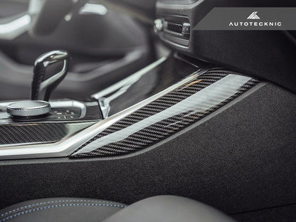 AutoTecknic Dry Carbon Fiber Interior Trim - G20 3-Series | G22 4-Series - Graveyard Performance