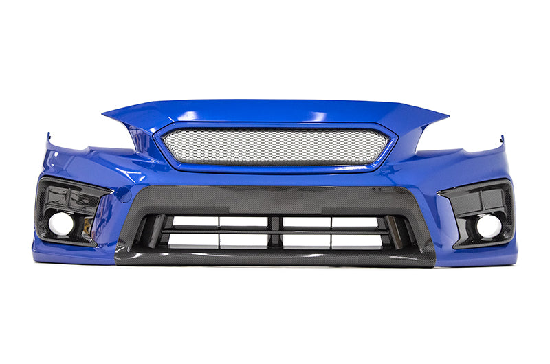 OLM LE Dry Carbon Fiber Lower Bumper Cover - 2018-2020 WRX / STI - Graveyard Performance