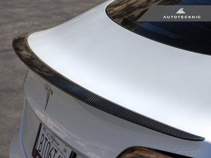 AutoTecknic Performance Dry Carbon Trunk Spoiler - Tesla Model 3