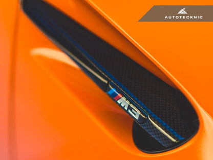 AutoTecknic Replacement Carbon Fiber Fender Gills - E90 Sedan / E92 Coupe / E93 Cabrio | M3 - Graveyard Performance