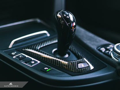 AutoTecknic Carbon Fiber Gear Selector Cover - F87 M2 | M2 Competition - Graveyard Performance