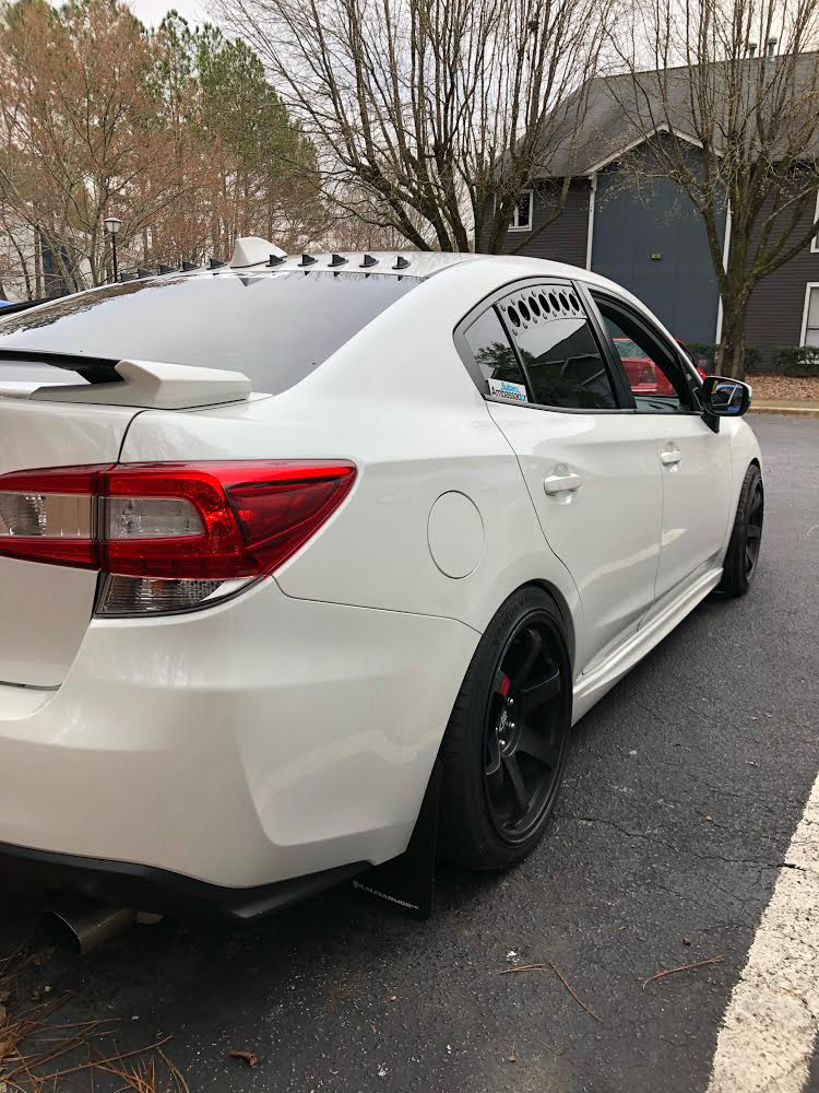 Billetworkz Window Vents Subaru Impreza Sedan 2017+ - Graveyard Performance