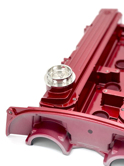 JDC Titanium V1 Oil Cap (Evo 1-9/DSM) - Graveyard Performance