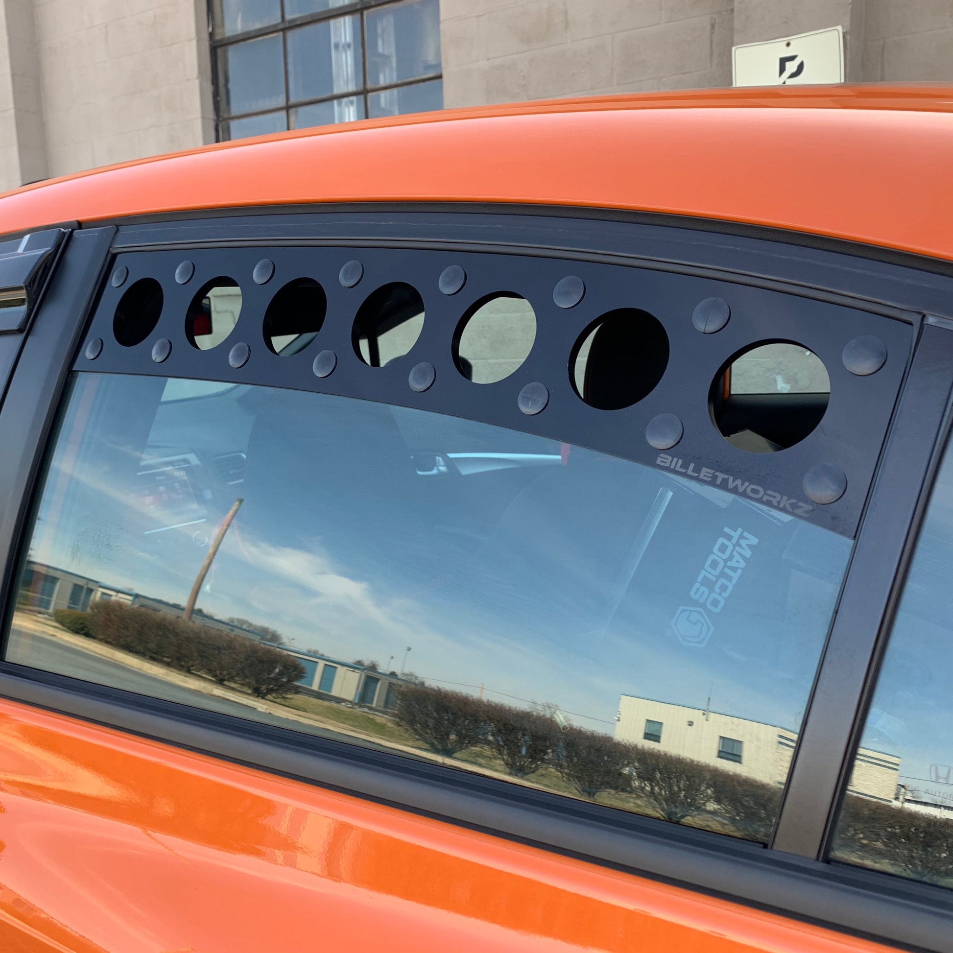 Billetworkz Window Vents Honda Civic Sedan 2012-2015 - Graveyard Performance