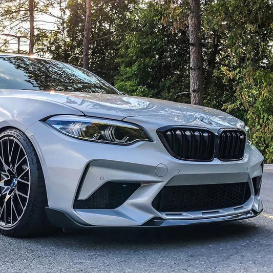 Carbon Fiber M Style Front Lip For BMW 2016-2018 F87 M2 - Graveyard Performance