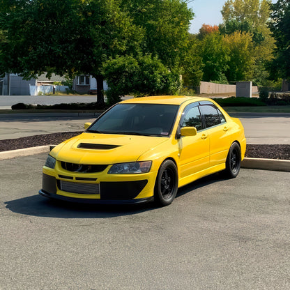 JDC Carbon Fiber Bumper Shutters (Evo 8) - Graveyard Performance