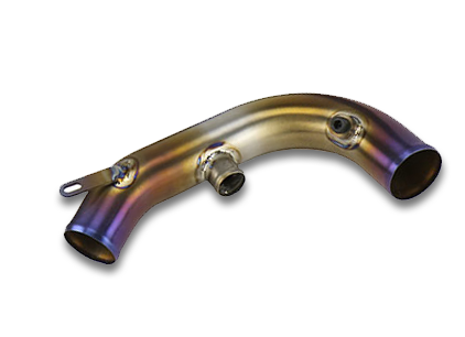ETS Subaru STI 08-14 Blow Off Valve Pipe - Titanium - Graveyard Performance