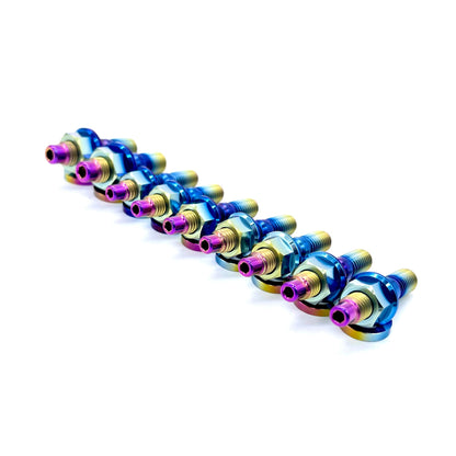 JDC Titanium Intake Manifold Stud Kit (Evo 4-9) - Graveyard Performance