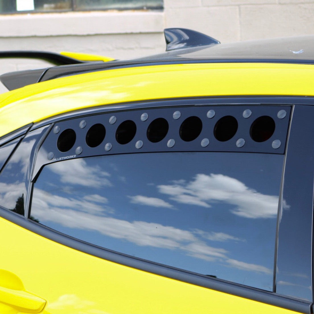 Billetworkz Window Vents Honda Civic Hatch / Type R 2016-2022 - Graveyard Performance