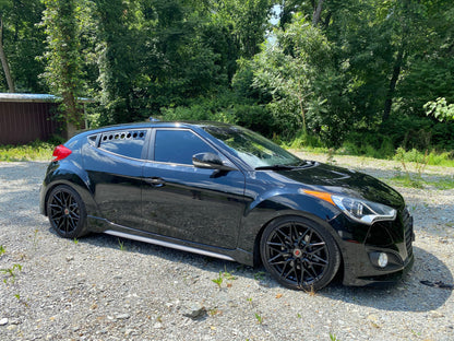 Billetworkz Window Vents Hyundai Veloster 2012-2017 - Graveyard Performance