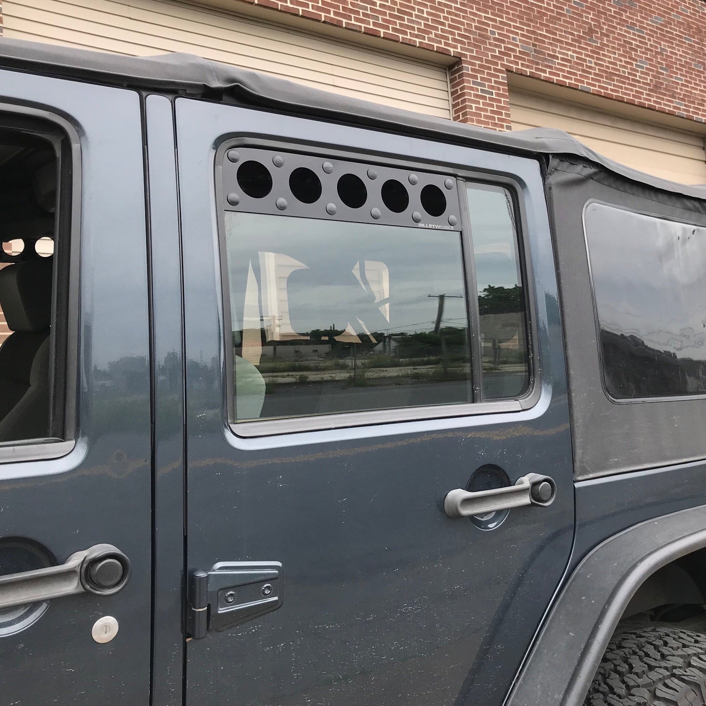 Billetworkz Window Vents Jeep Wrangler JK 4-Door 2007-2017 - Graveyard Performance
