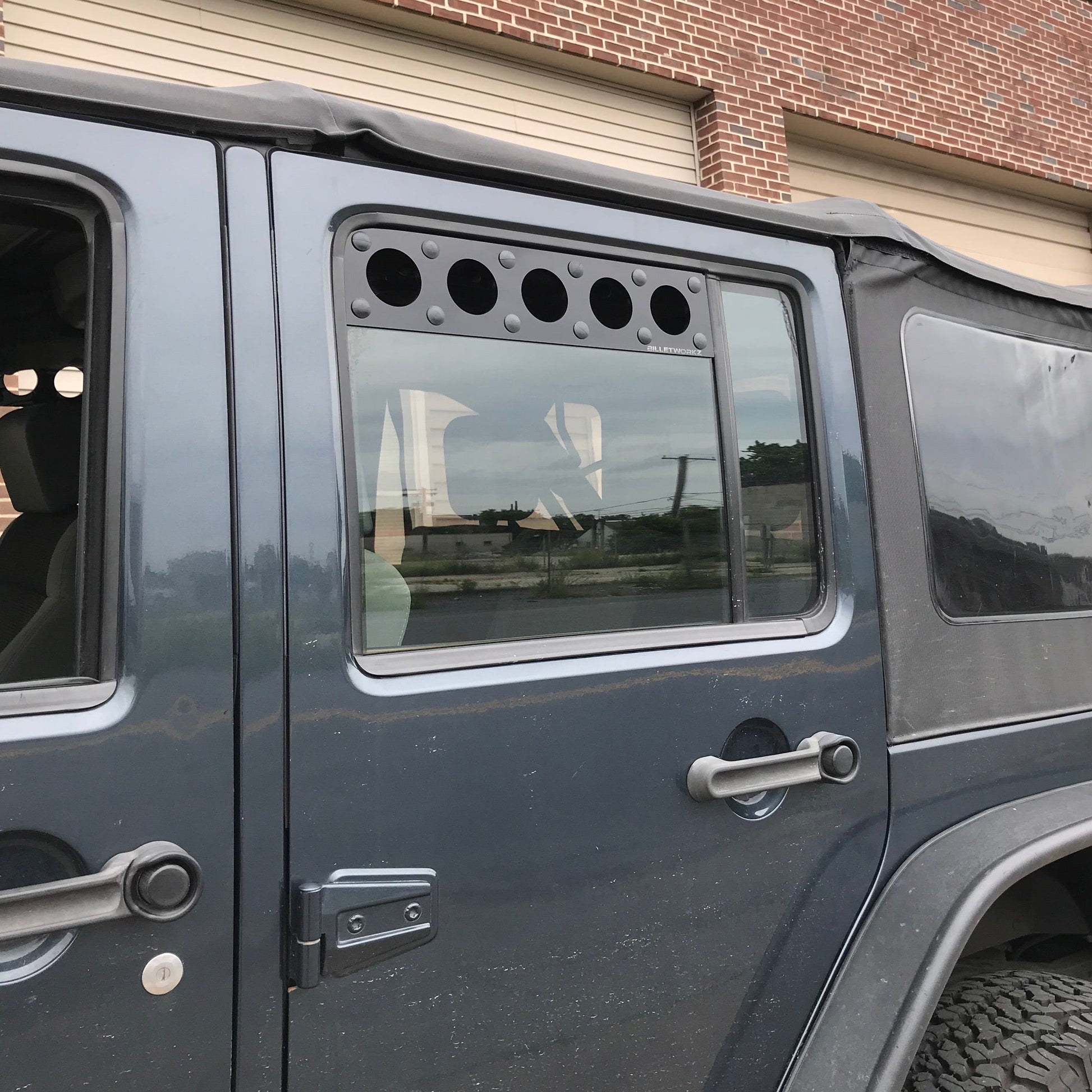 Billetworkz Window Vents Jeep Wrangler JK 4-Door 2007-2017 - Graveyard Performance