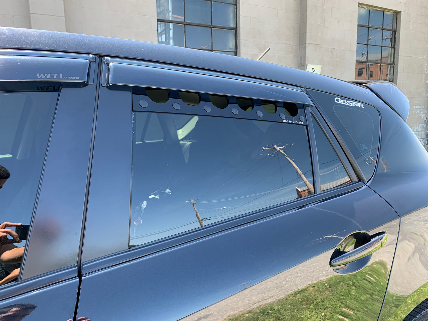 Billetworkz Window Vents Mazda 3 /Speed 3 Hatch 2010-2013 - Graveyard Performance