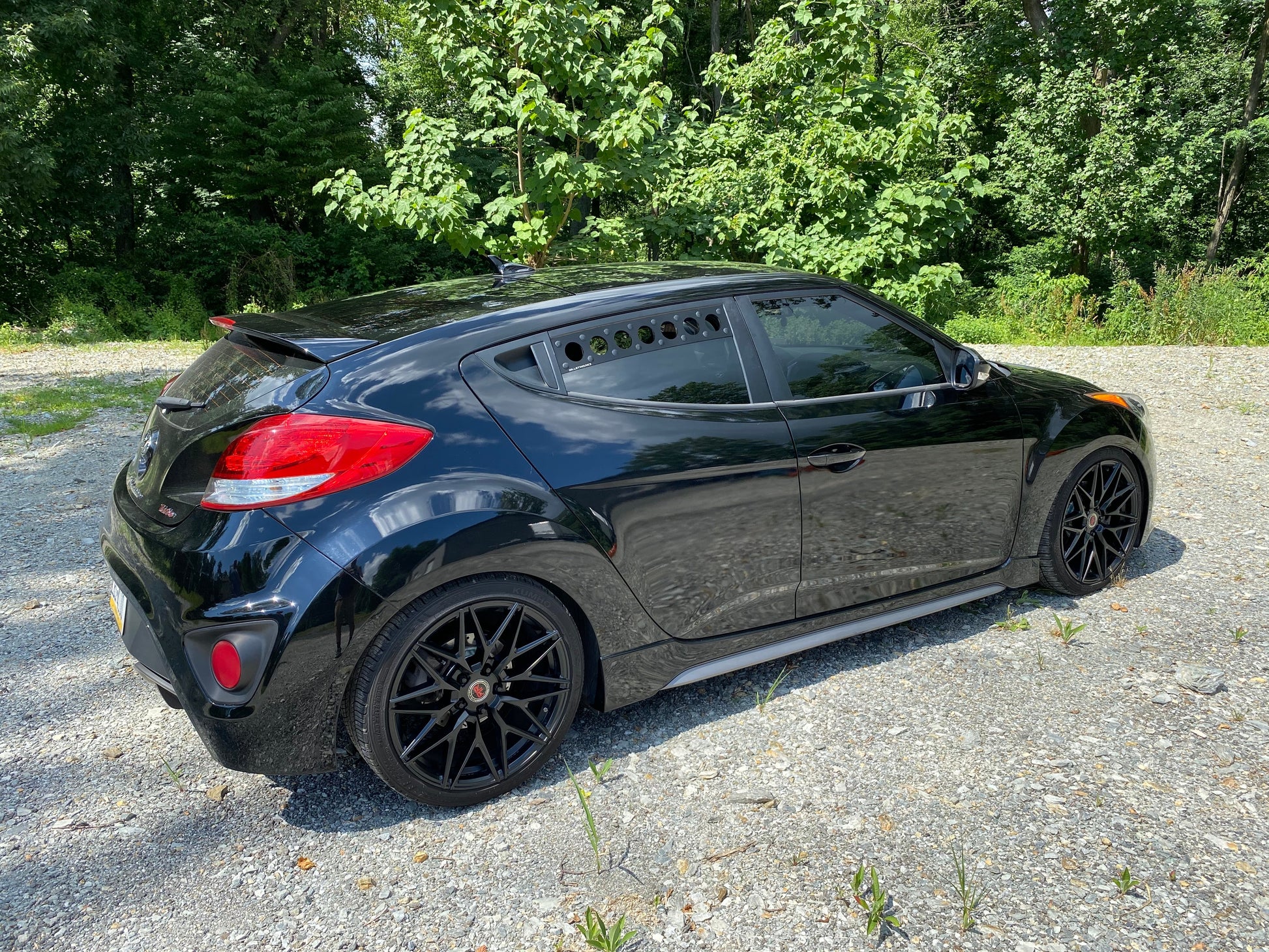 Billetworkz Window Vents Hyundai Veloster 2012-2017 - Graveyard Performance