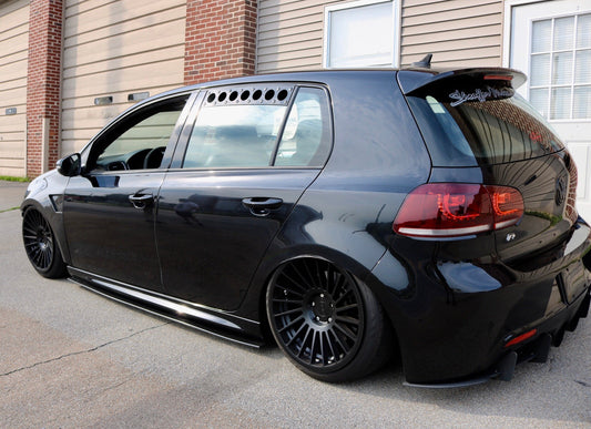 Billetworkz Window Vents VW MK6 Golf / GTI / Golf R 4-Door - Graveyard Performance