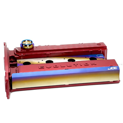 JDC Titanium V1 Oil Cap (Evo 1-9/DSM) - Graveyard Performance