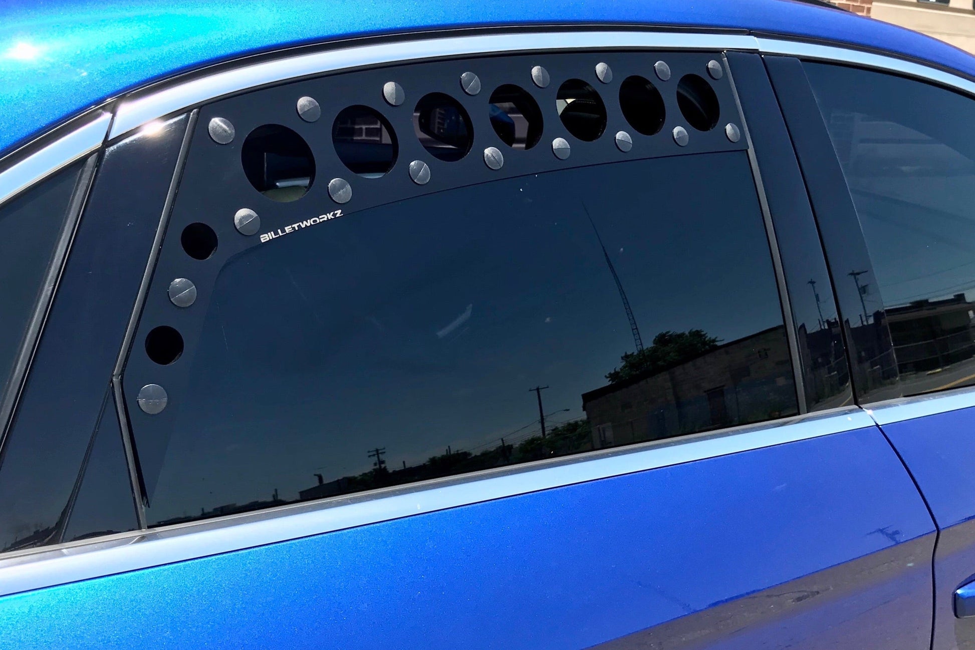 Billetworkz Window Vents Audi RS3 / S3 / A3 2015+ - Graveyard Performance