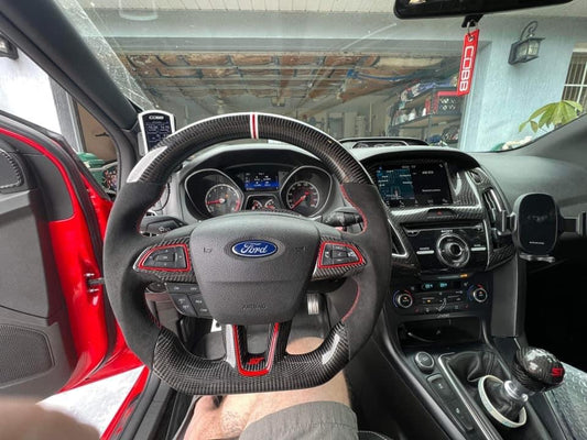 Z Carbon Focus 15+ ST/RS Carbon Fiber Steering Wheel