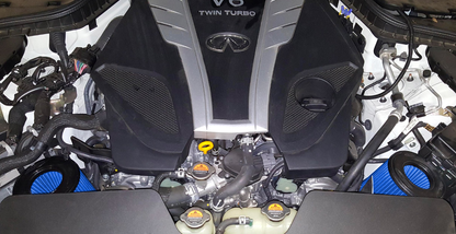 BMS Infiniti Q50/Q60 3.0t Billet Intake, Dual Performance Filters, and Mounting Hardware - Burger Motorsports