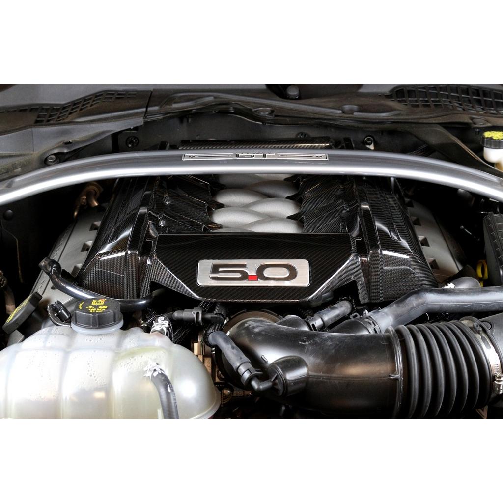 APR Performance Carbon Fiber Ford Mustang S550 GT 5.0 Engine Cover 2015-2017