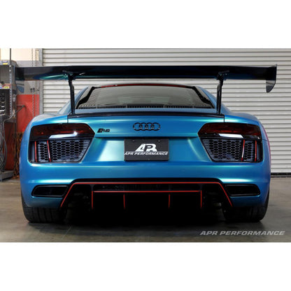 APR Performance Audi R8 GTC500 Carbon Fiber Adjustable Wing and Trunk Panel Replacement 2016-2022