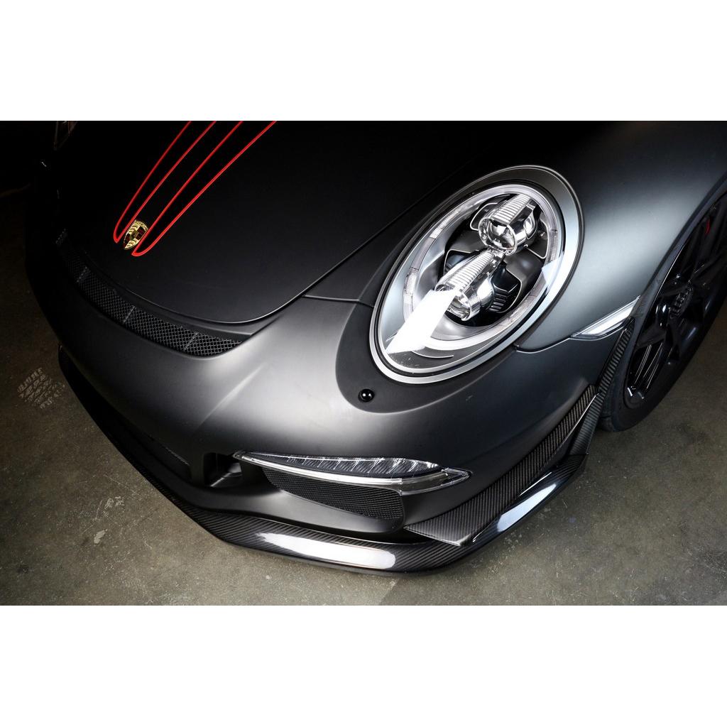 APR Performance Porsche 991.1 GT3 Carbon Fiber Front Bumper Canards 2013-2015