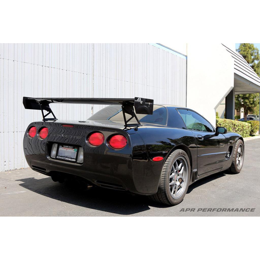 APR Performance Chevrolet Corvette C5 GT250 67" Carbon Fiber Adjustable Wing