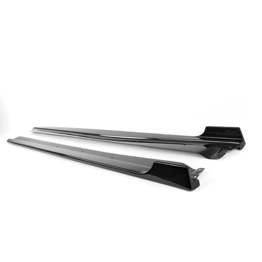 APR Performance Carbon Fiber Porsche 981 Cayman GT4 Side Rocker Extensions/ Side Skirt 2015-2016