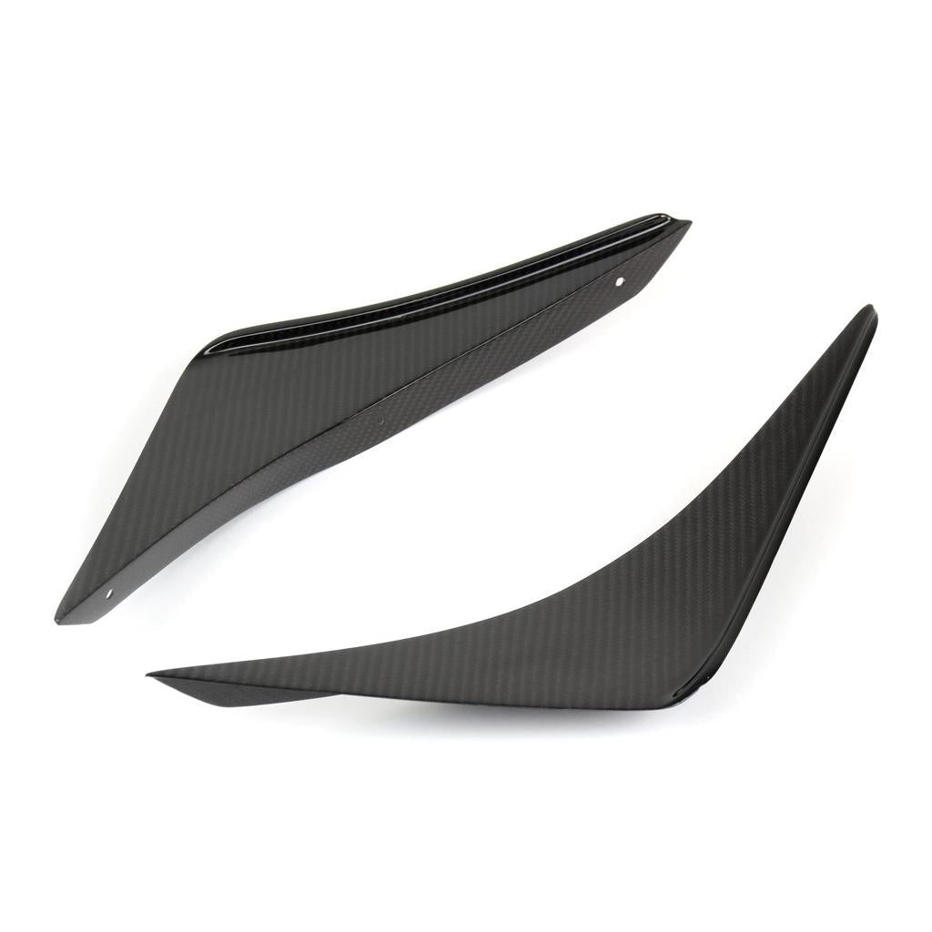 APR Performance Ford Mustang S550 Carbon Fiber Front Bumper Canards 2015-2017