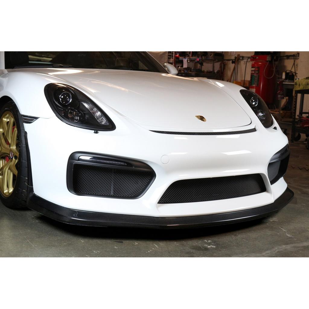 APR Performance Porsche 981 Cayman GT4 Carbon Fiber Front Air Dam/ Lip 2015-2016
