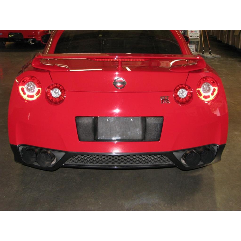 APR Performance Carbon Fiber Nissan GTR R35 License Plate Backing 2008-2011