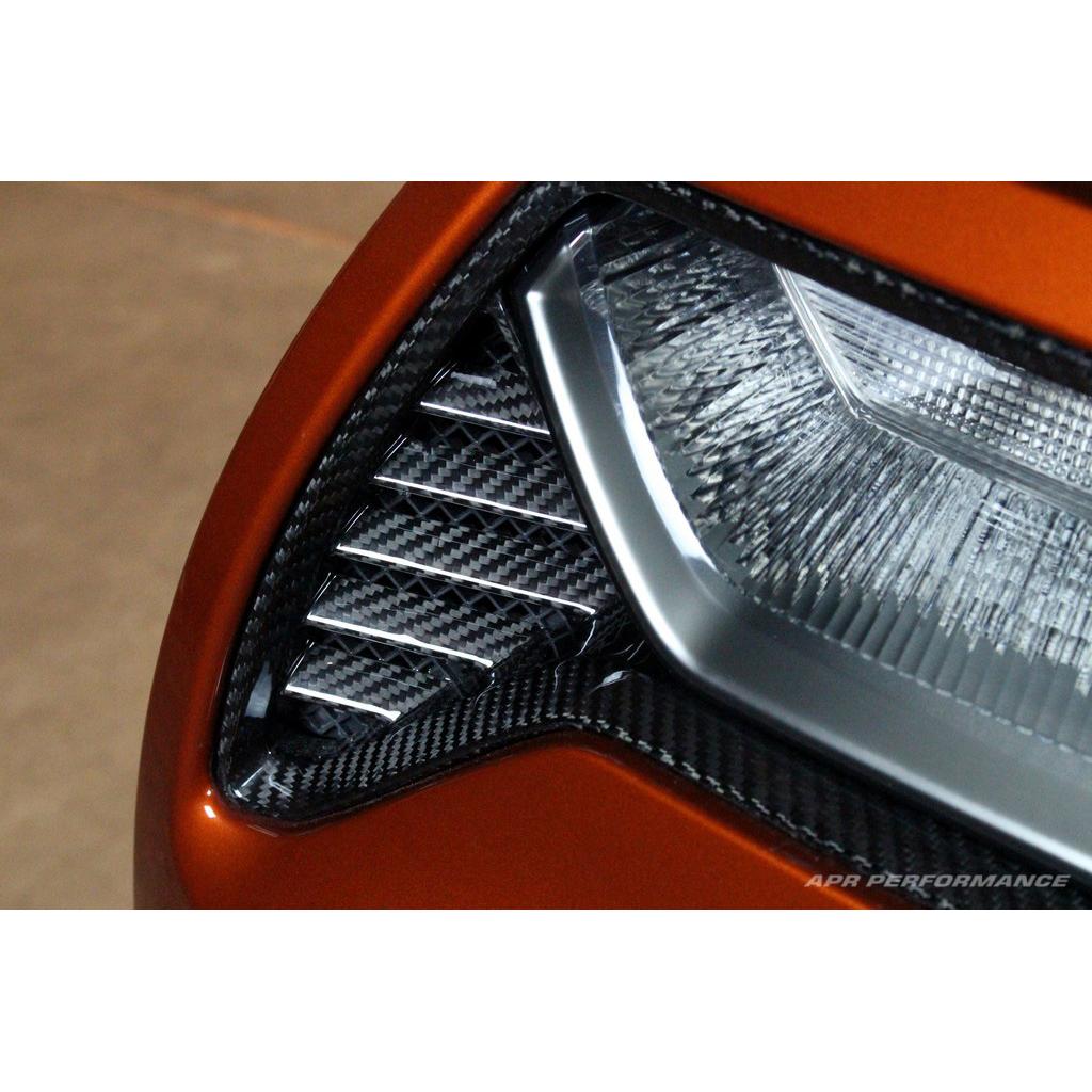 APR Performance Chevrolet Corvette C7 Carbon Fiber Rear Tail Light Bezels
