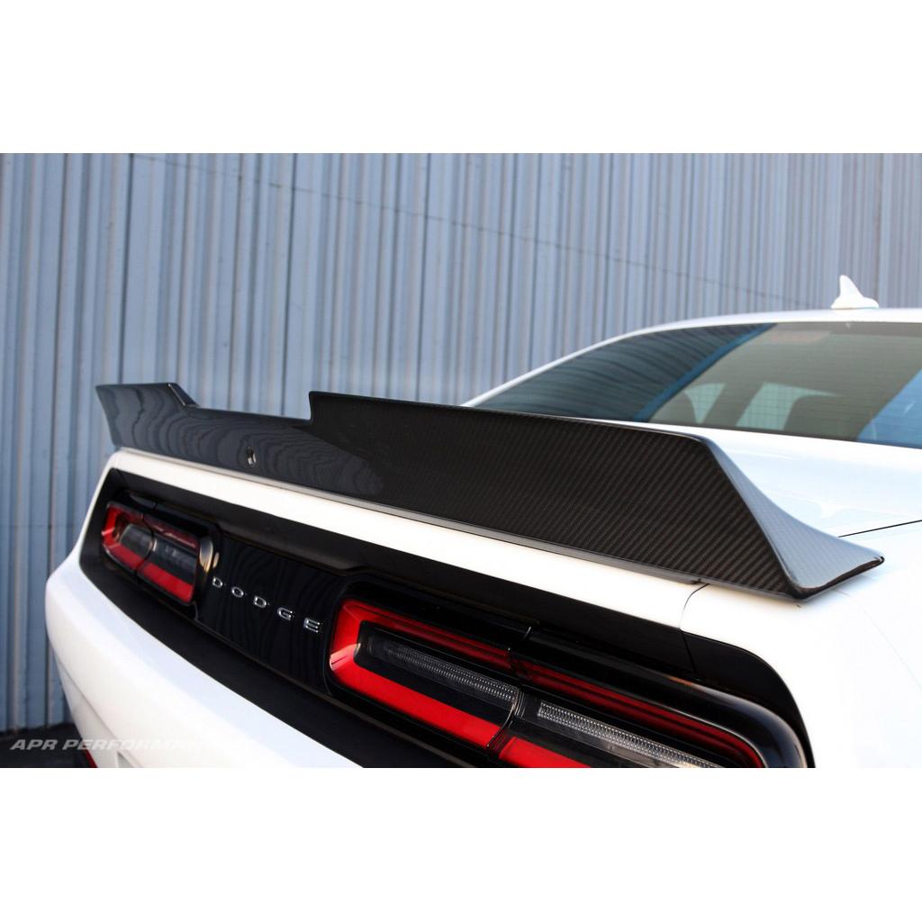 APR Performance Dodge Challenger Hellcat Carbon Fiber Rear Deck Spoiler 2015-2023