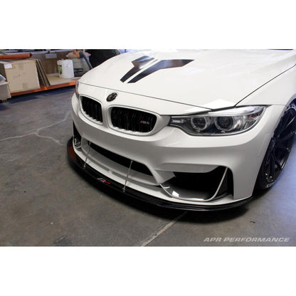 APR Performance BMW F82 M4 / F80 M3 with M Performance Lip Carbon Fiber Front Wind Splitter