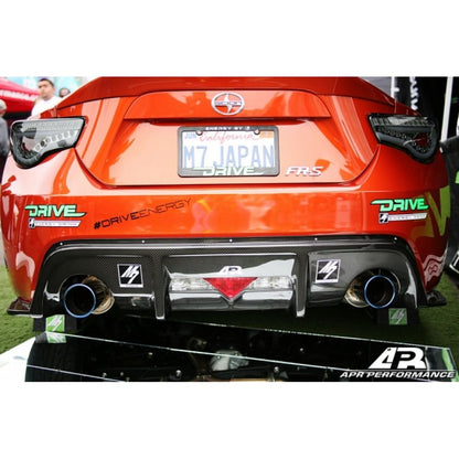 APR Performance Scion FR-S/ Toyota GT86/ Subaru BRZ Carbon Fiber Rear Bumper Valance 2013-2016