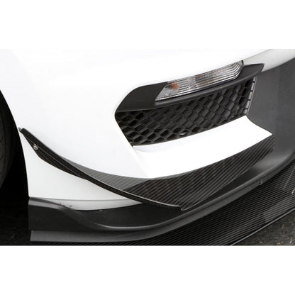 APR Performance Ford Mustang S550 Shelby GT350 Carbon Fiber Front Bumper Canards 2016 - 2020