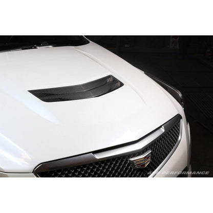 APR Performance Cadillac ATS-V Carbon Fiber Hood Vent 2016-2019