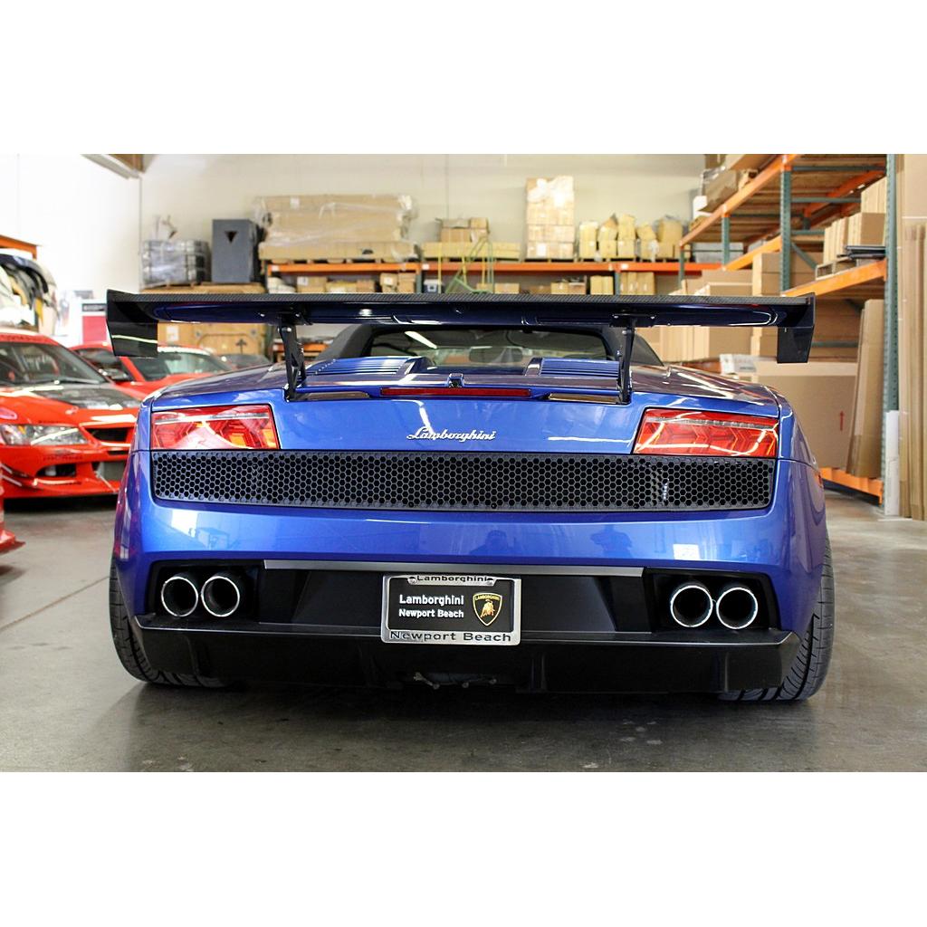 APR Performance Lamborghini Gallardo LP GT250 Carbon Fiber Adjustable Wing 66" 2013